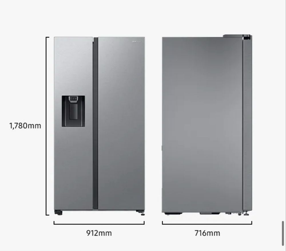Frigorífico Americano Samsung Inox 635l