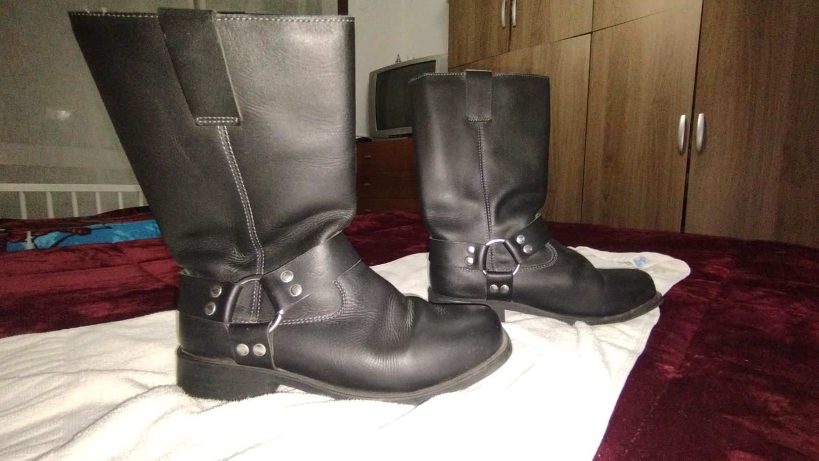 Botas motard homem