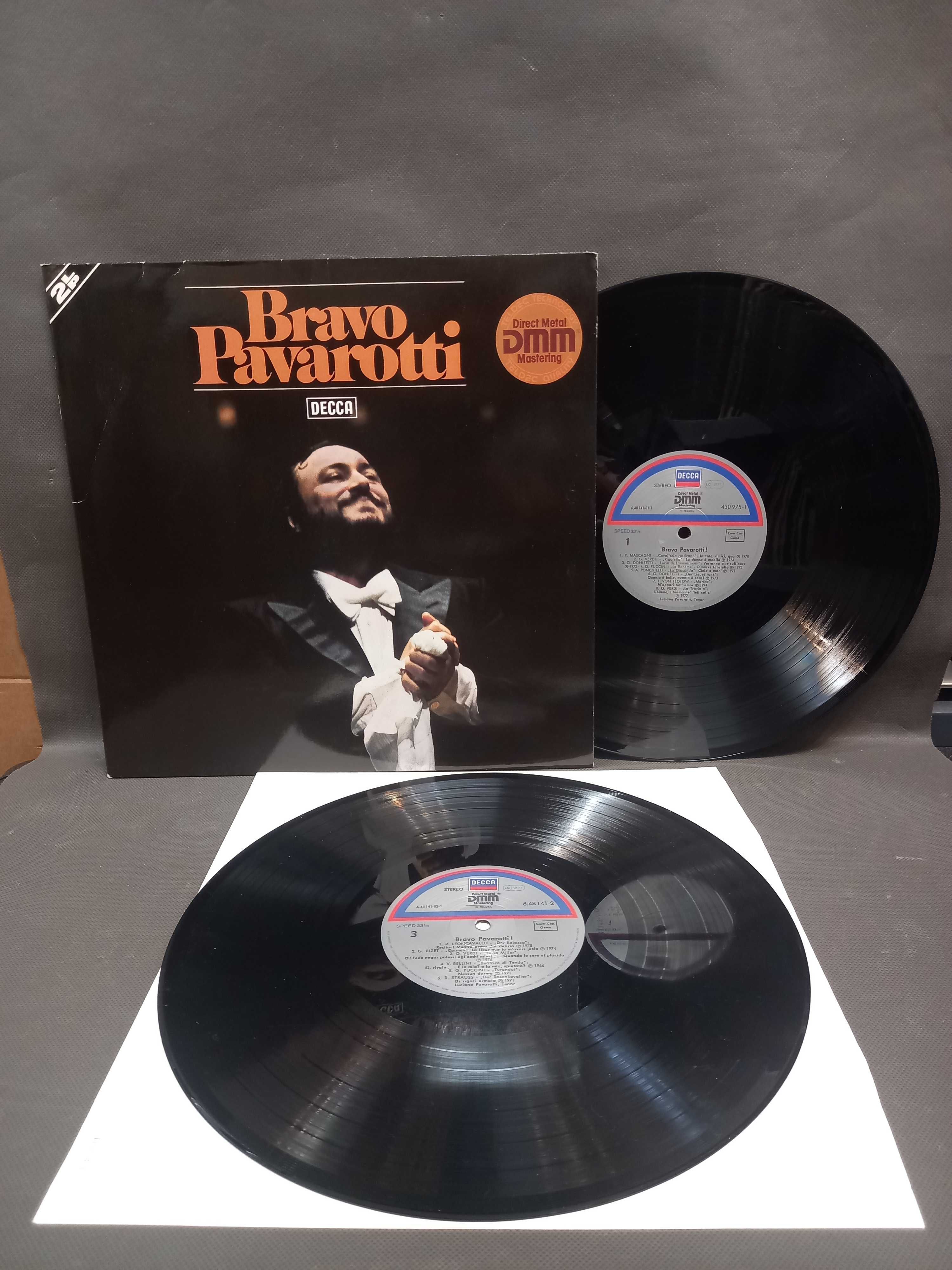 winyl. Luciano Pavarotti – Bravo Pavarotti. 2xLp. DMM.