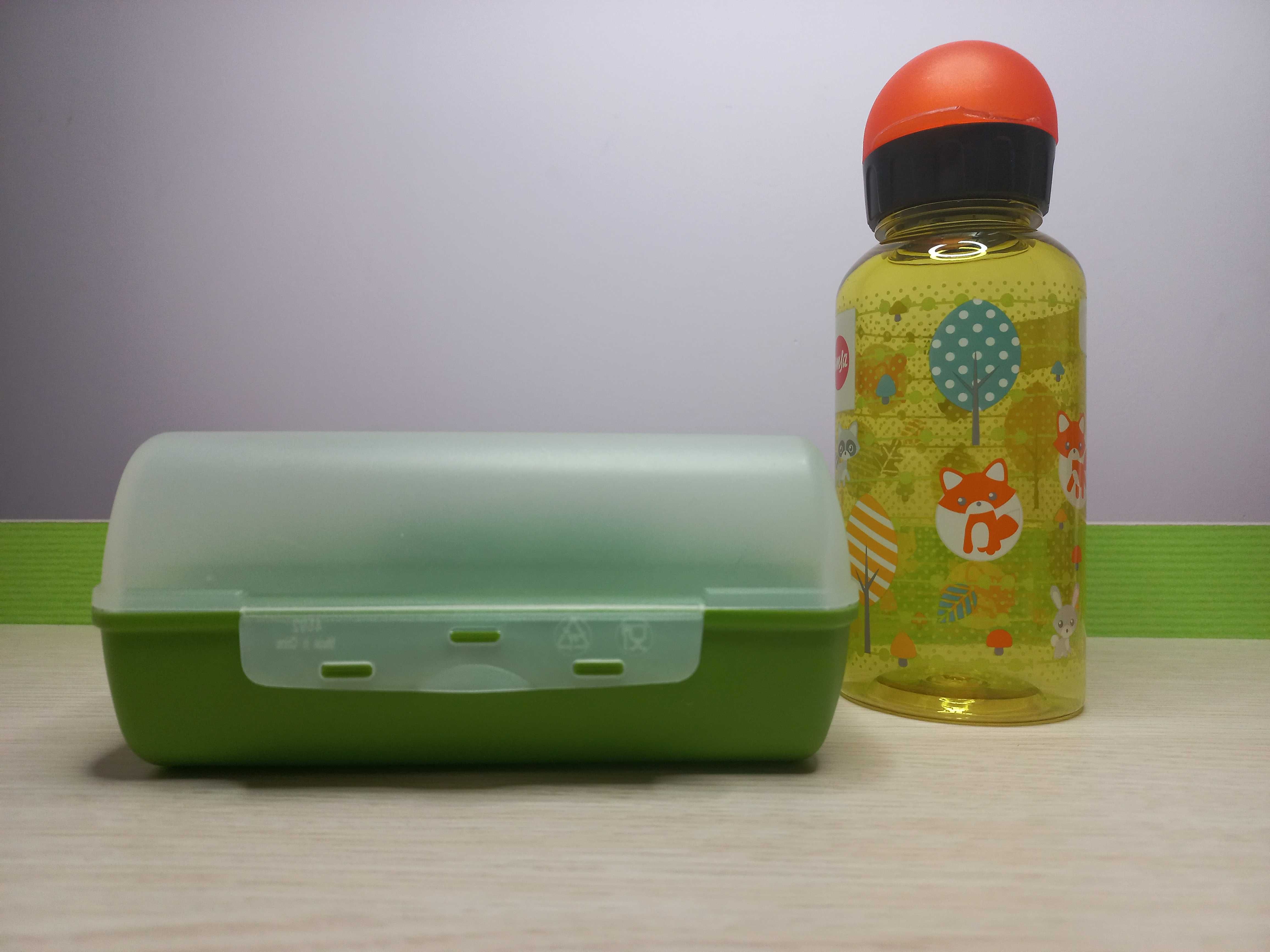 Zestaw lunchbox z butelką