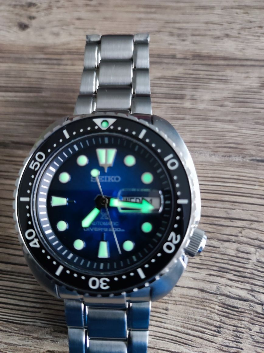 Zegarek  Seiko turtle SRPE39K1  Manta Ray.