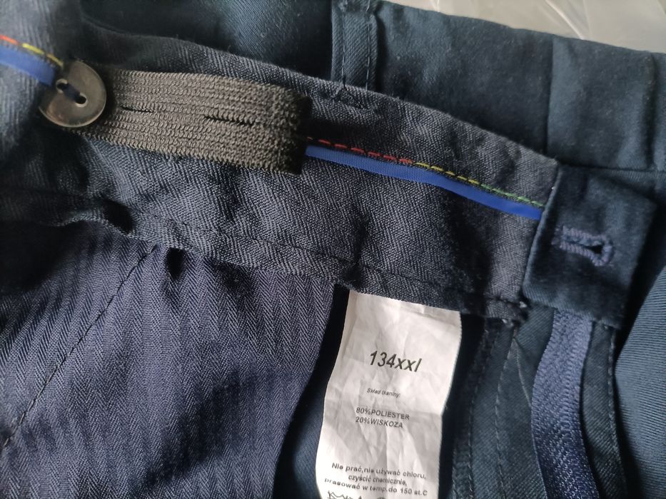 Strój komunijny dla chłopca-alba, spodnie i koszula