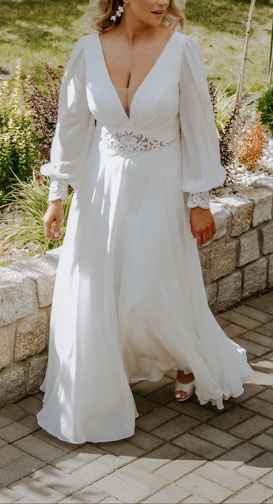 Elegancka suknia ślubna model KIM MS Moda