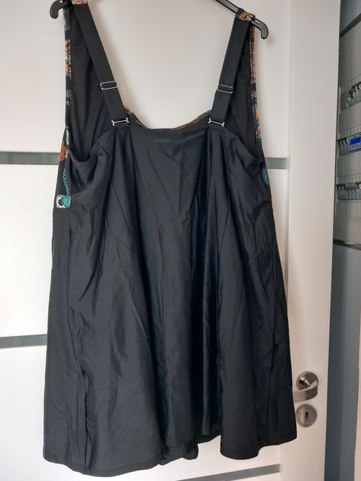 Strój kąpielowy z tuniką duży rozmiar