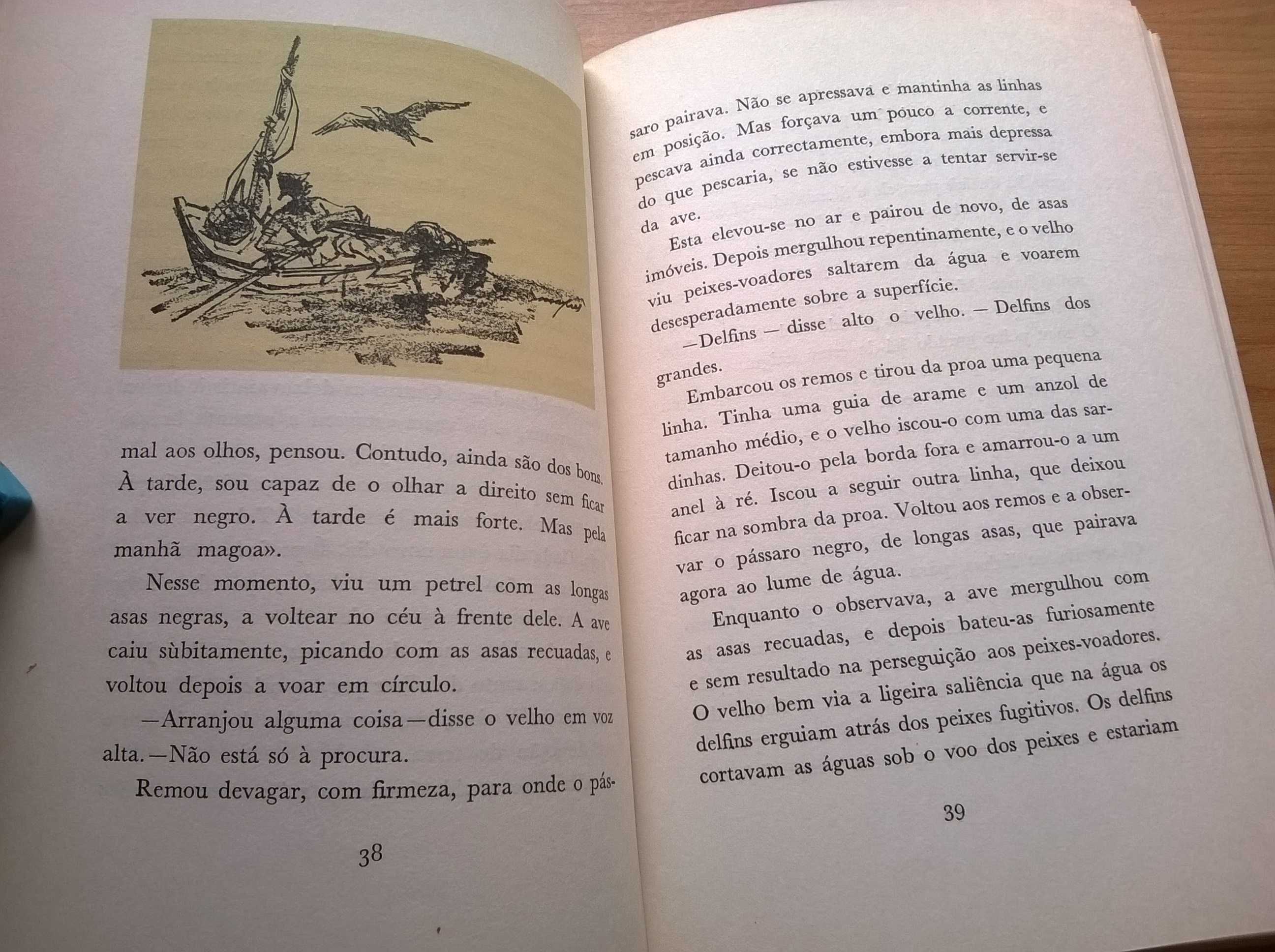 O Velho e o Mar (1.ª ed.) - Ernest Hemingway (portes grátis