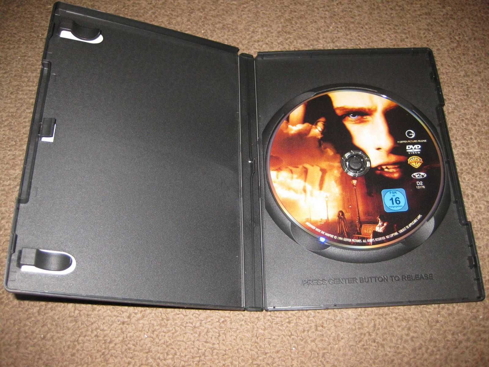 DVD "Entrevista com o Vampiro" com Tom Cruise