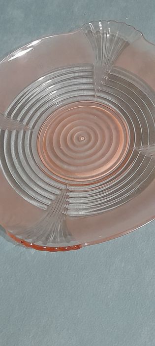 Przedwojenny talerz huty Niemen.