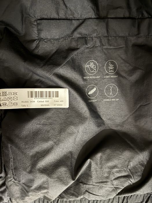 Massimo Dutti куртка пух тепла L