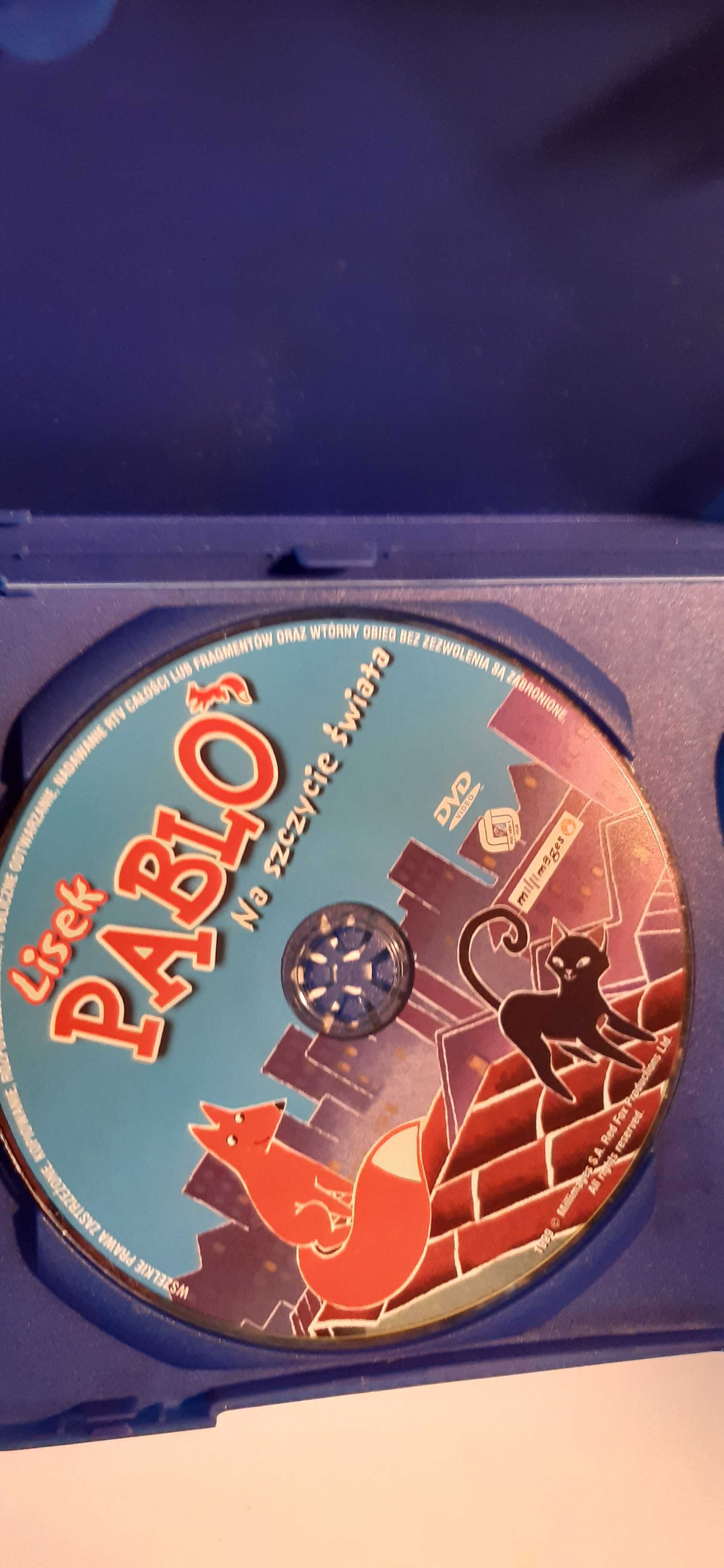 bajka dvd dla dzieci lisek pablo na szczycie świata walizeczka