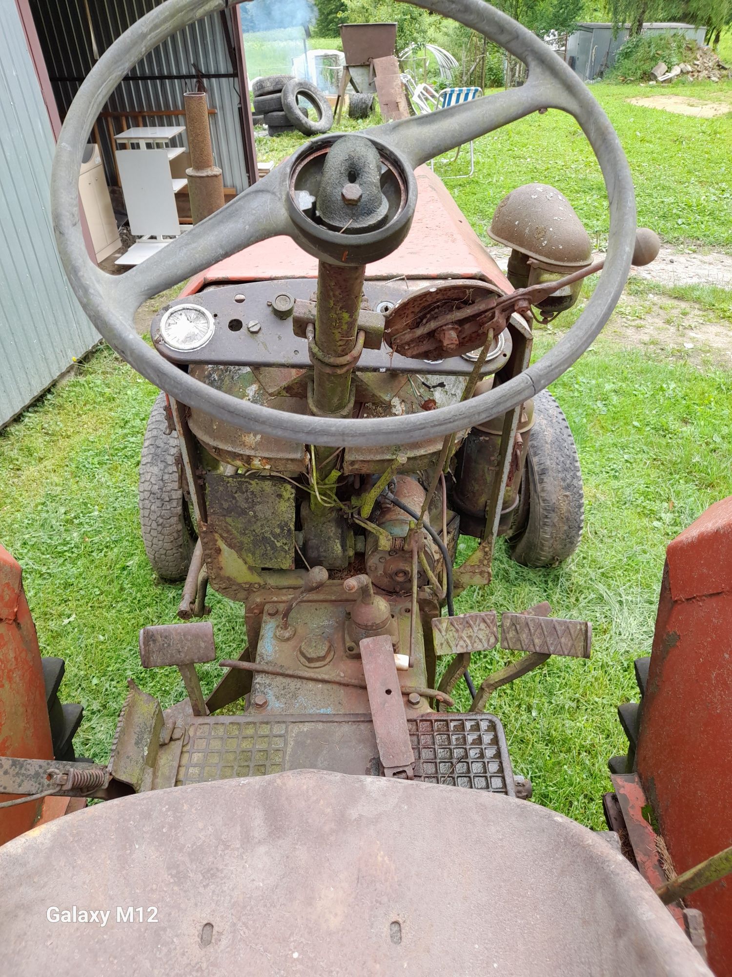 Zetor K25 Bocian zabytek na części Siedzenie