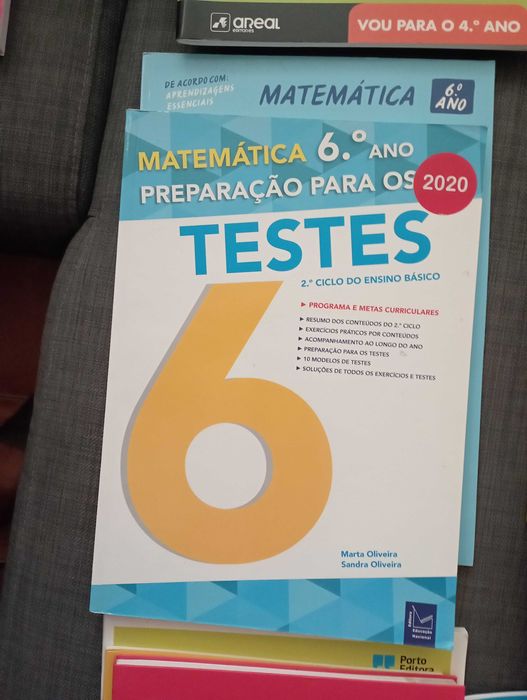 Manuais de apoio escolar - Diversos anos e disciplinas