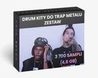 Mega zestaw drum kitów do trap metalu | 4,6 GB | 3 700 sampli