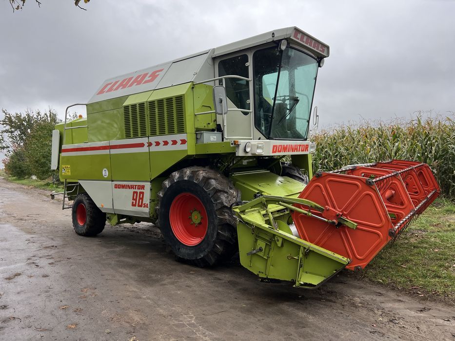 Свіжопривезений Claas Dominator 98sl Гідрохід 1991рік кондиціонер
