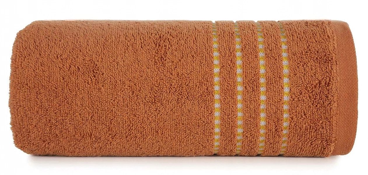 Ręcznik 70x140 Kąpielowy Bawełna Fiore Pomarańcz