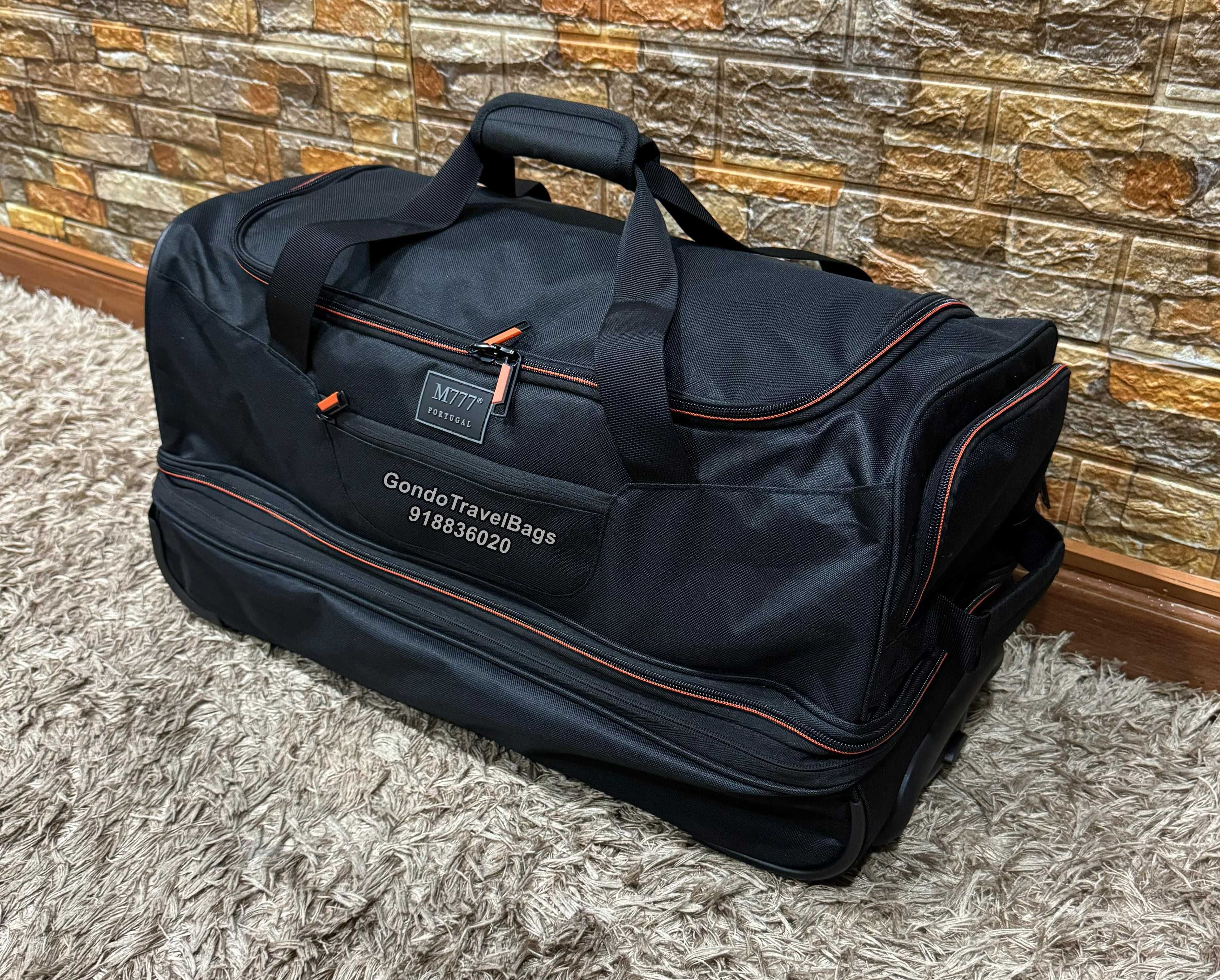 Saco de Viagem 70cm Com Trolley / Extensível + 8cm - Grande Qualidade