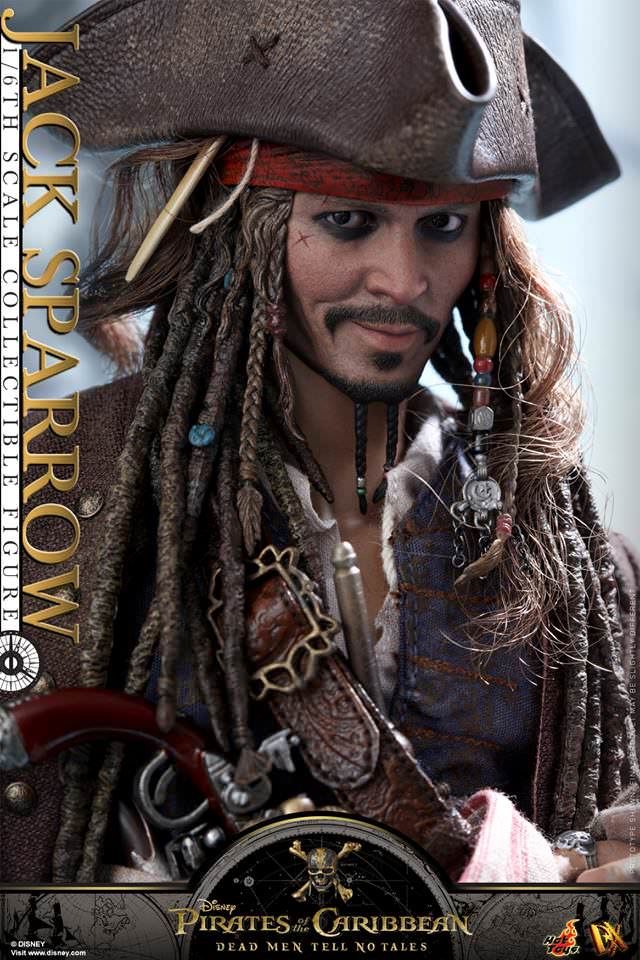 Фигурка 1/6 hot toys dx 15 POTC DMTNT – JACK SPARROW