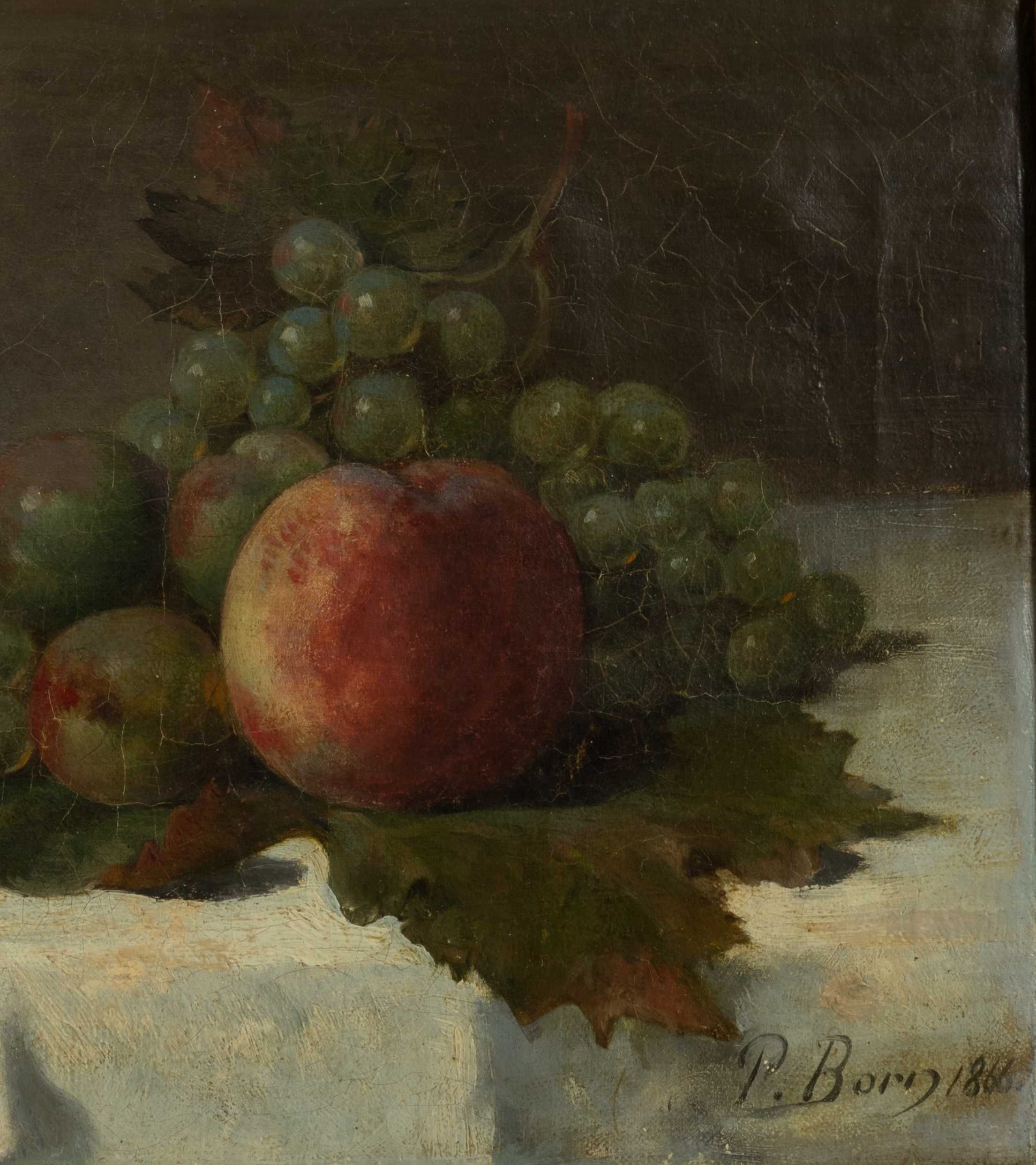 Pintura natureza morta P Borg Romantismo | século XIX
