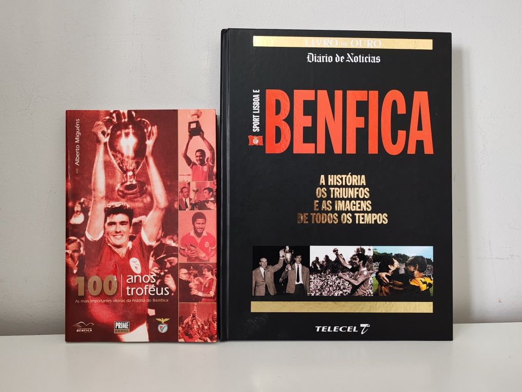 Livros sport Lisboa e Benfica