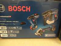 Bosch GBH 180-LI + GSR 18V-50 + GWS 180-LI