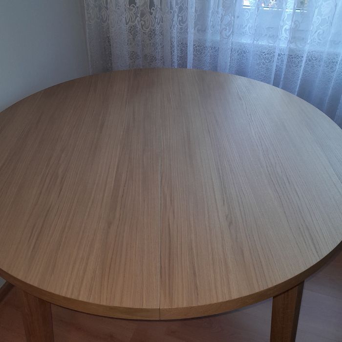 Sprzedam stół drewniany okrągły rozkladany