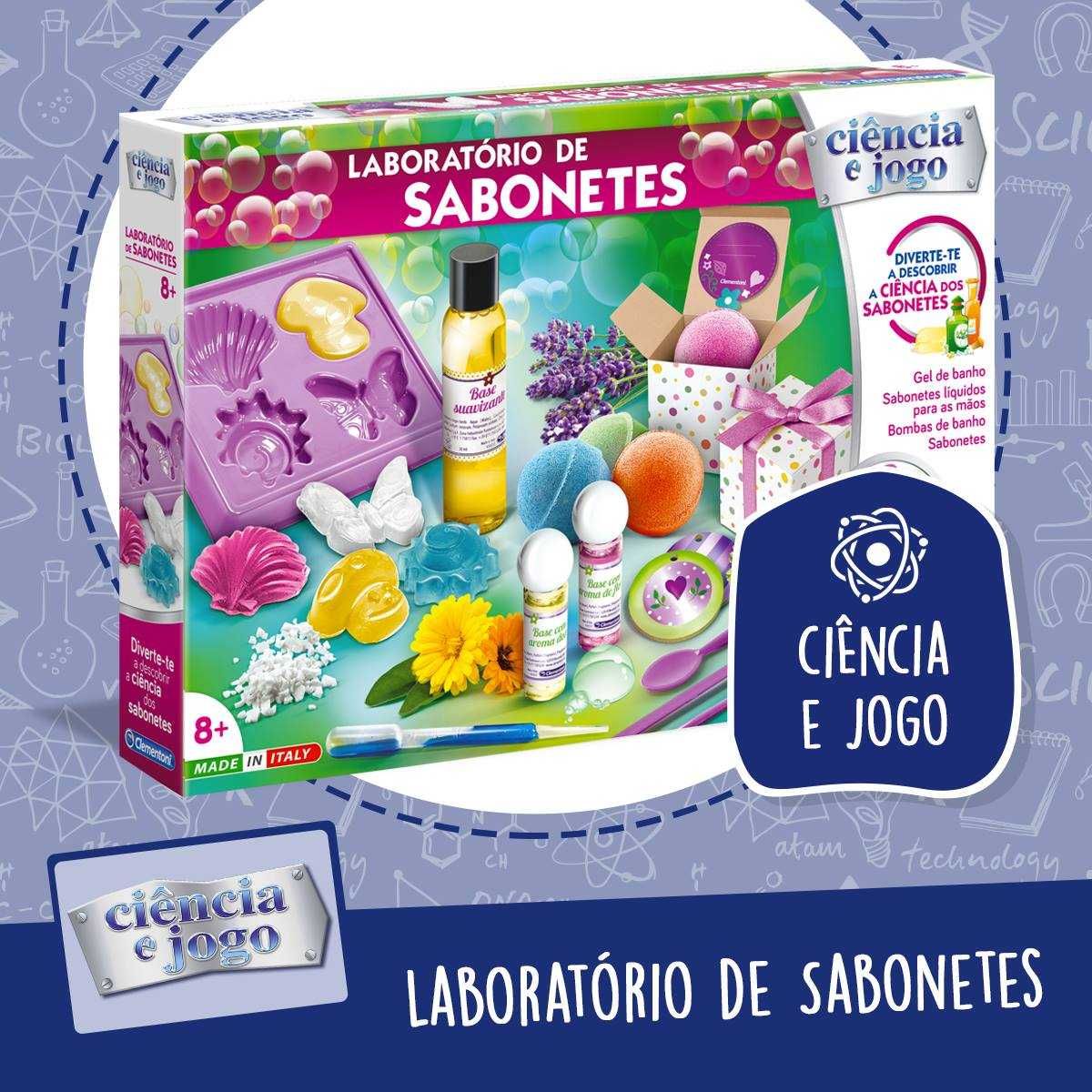 Laboratório de Sabonetes Artesanais,  marca Clementoni