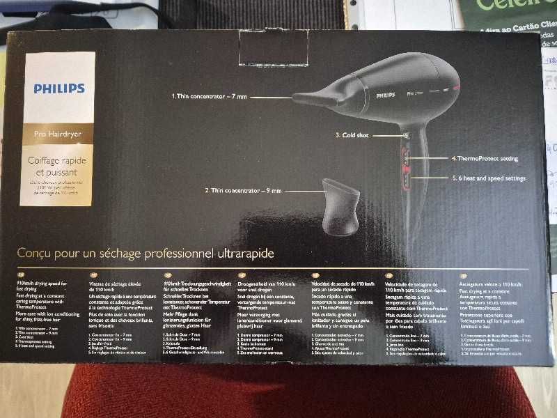 Secador cabelo 2100w super rápido (Professional)