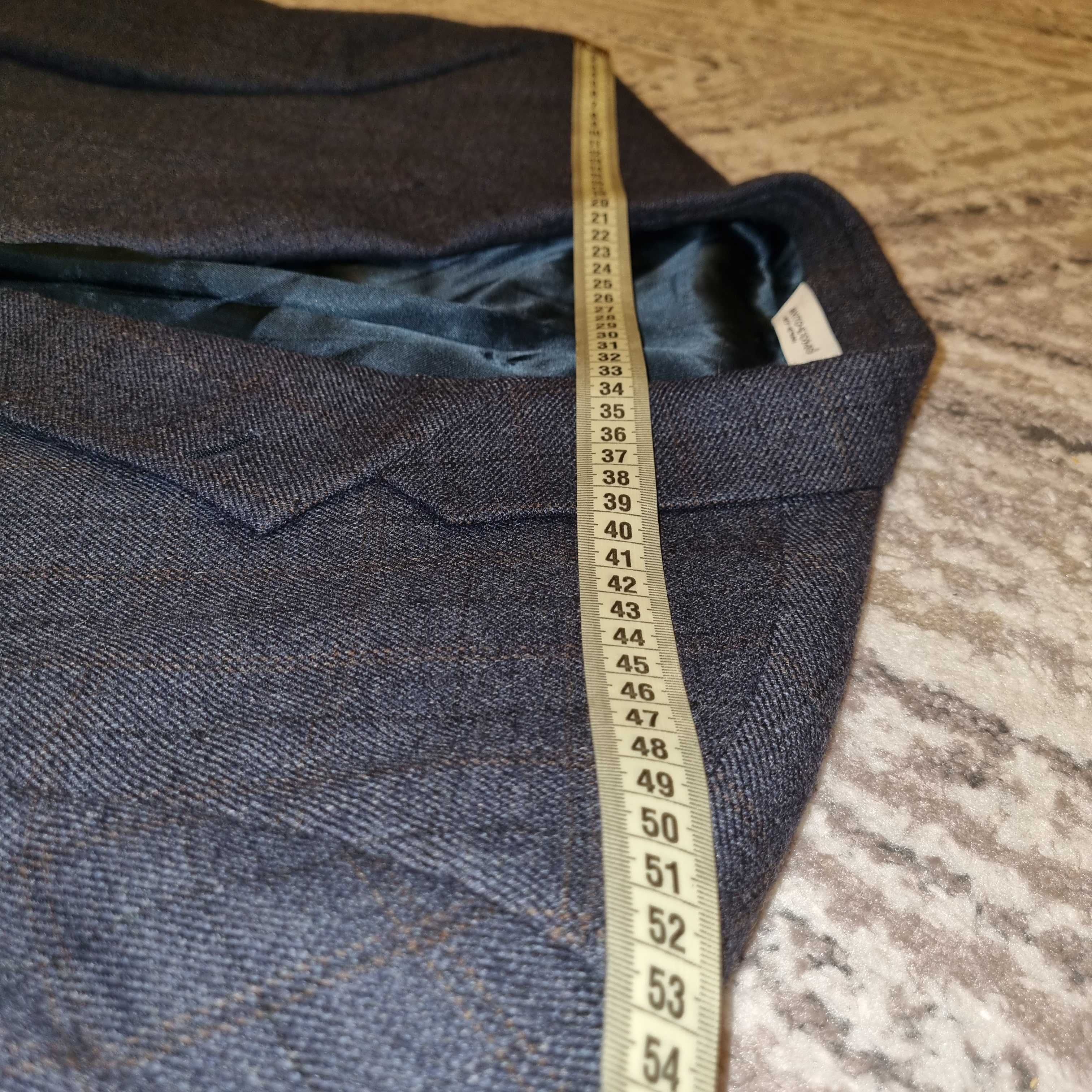 Marynarka męska Pronto Uomo wełna jagnięca rozmiar 48 Long(2-3XL)