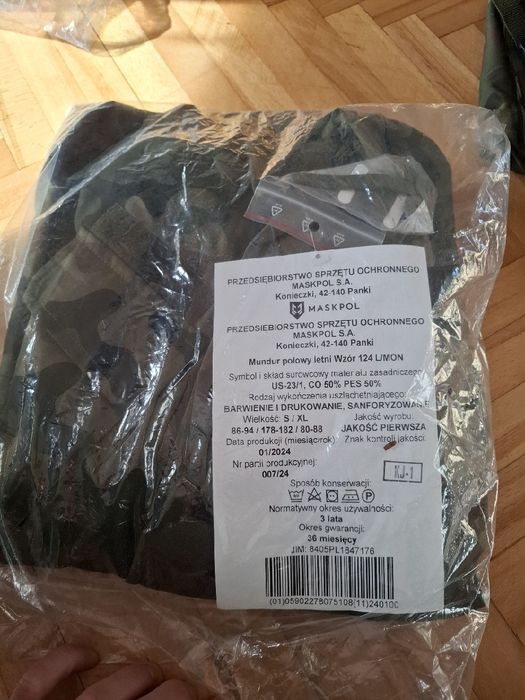Mundur polowy letni 124L