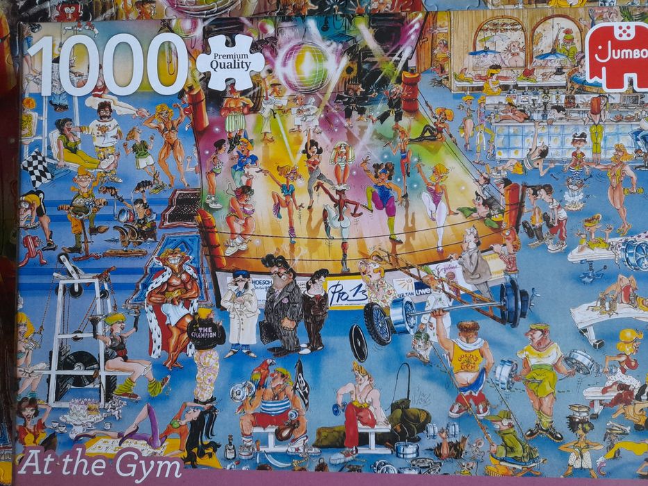 Puzzle 1000 elementów dla doroslych