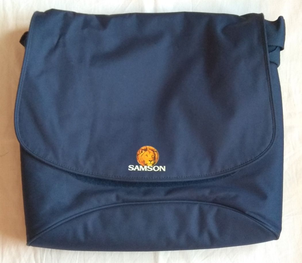 Nowa markowa torba na ramię laptopa codzienna SAMSON pojemna elegancka