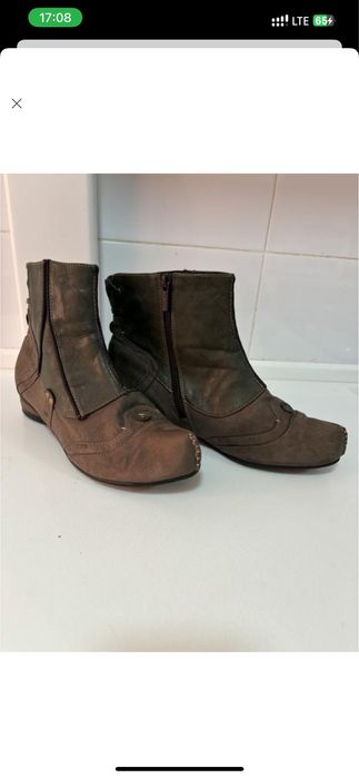 Ботинки mustang ковбой бохо стімпанк готіка