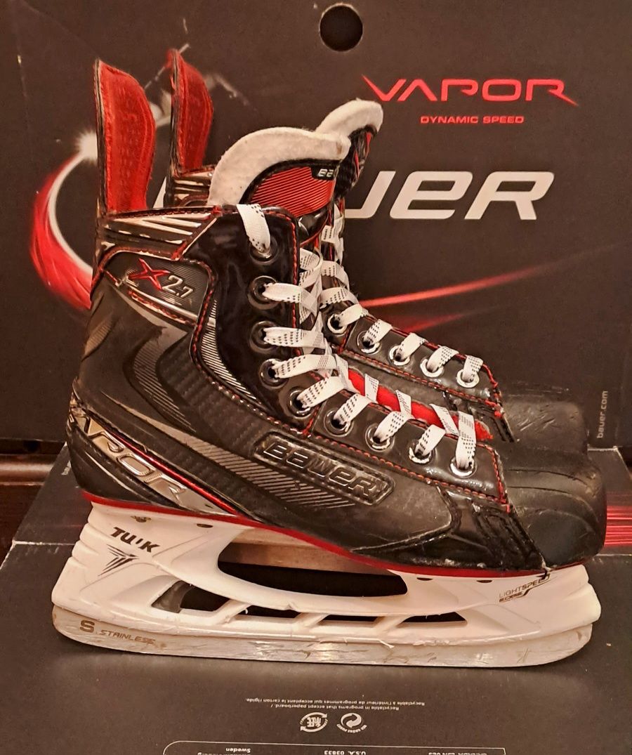 Коньки bauer vapor x2.7. Ковзани. Хоккейные коньки