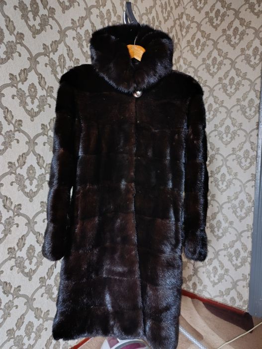 Шуба норка натуральна трансформер