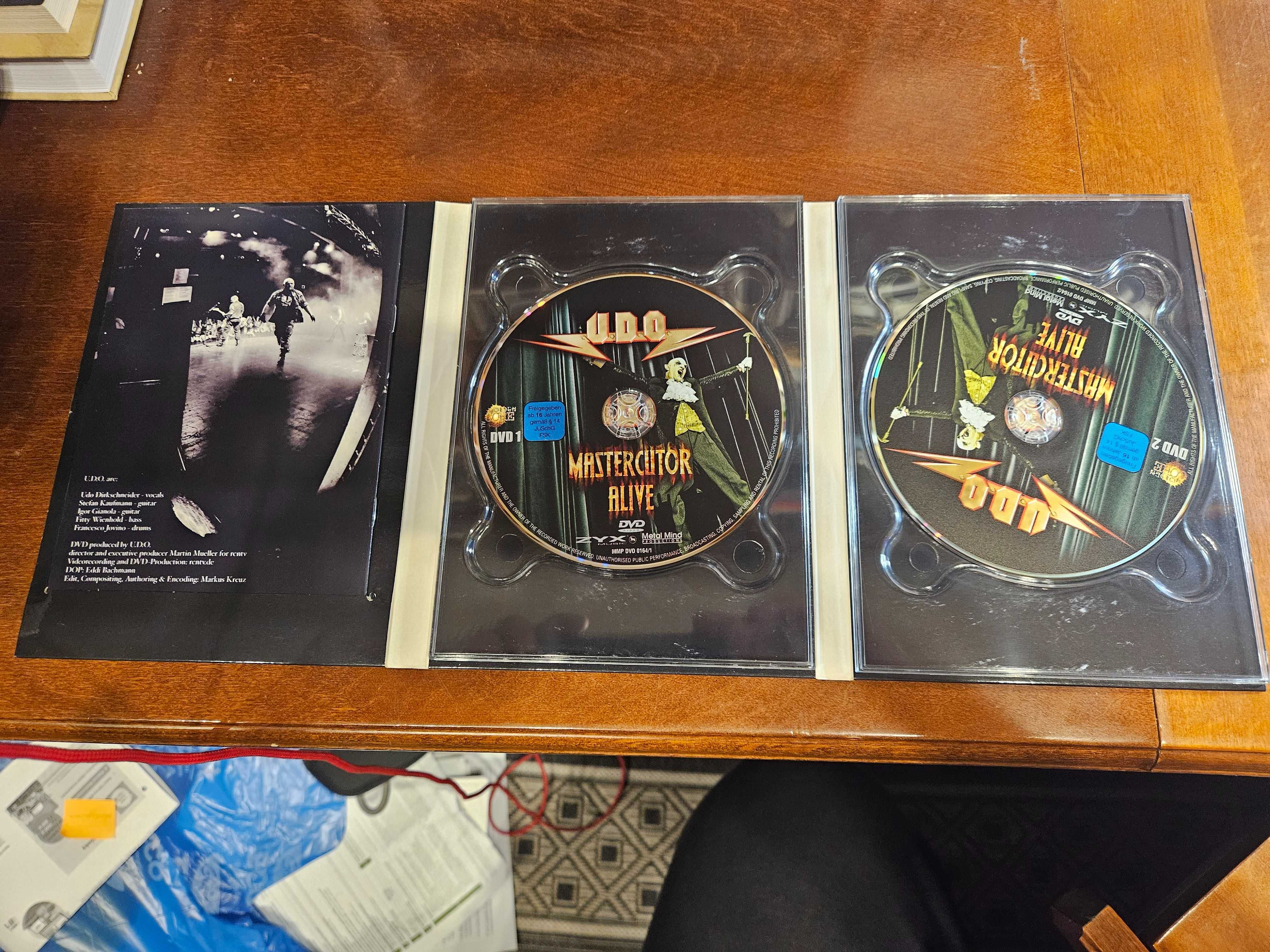 DVD Udo Mastercutor Alive 2x DVD