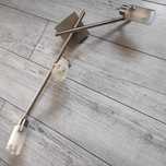 Lampa sufitowa srebrna