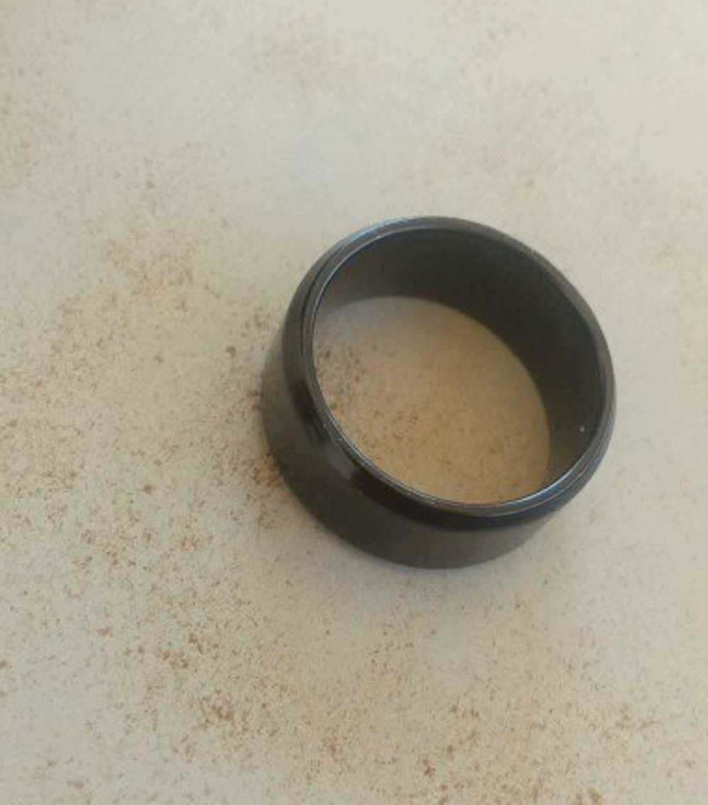 Стильне кольцо з нержавіючої медичної сталі