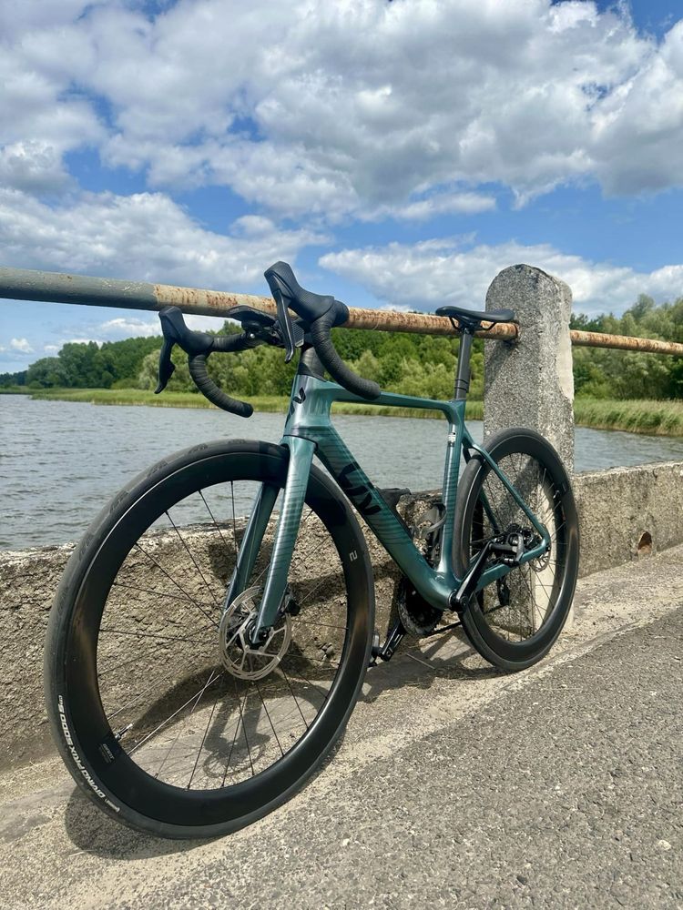 Giant Liv Enviliv Advanced 1 aero Sram AXS, kameleon, pomiar mocy