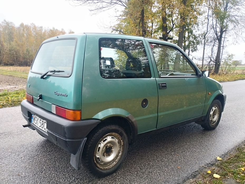 Fiat Cinquecento 900 benzyna 1992r Zdrowy Zadbany