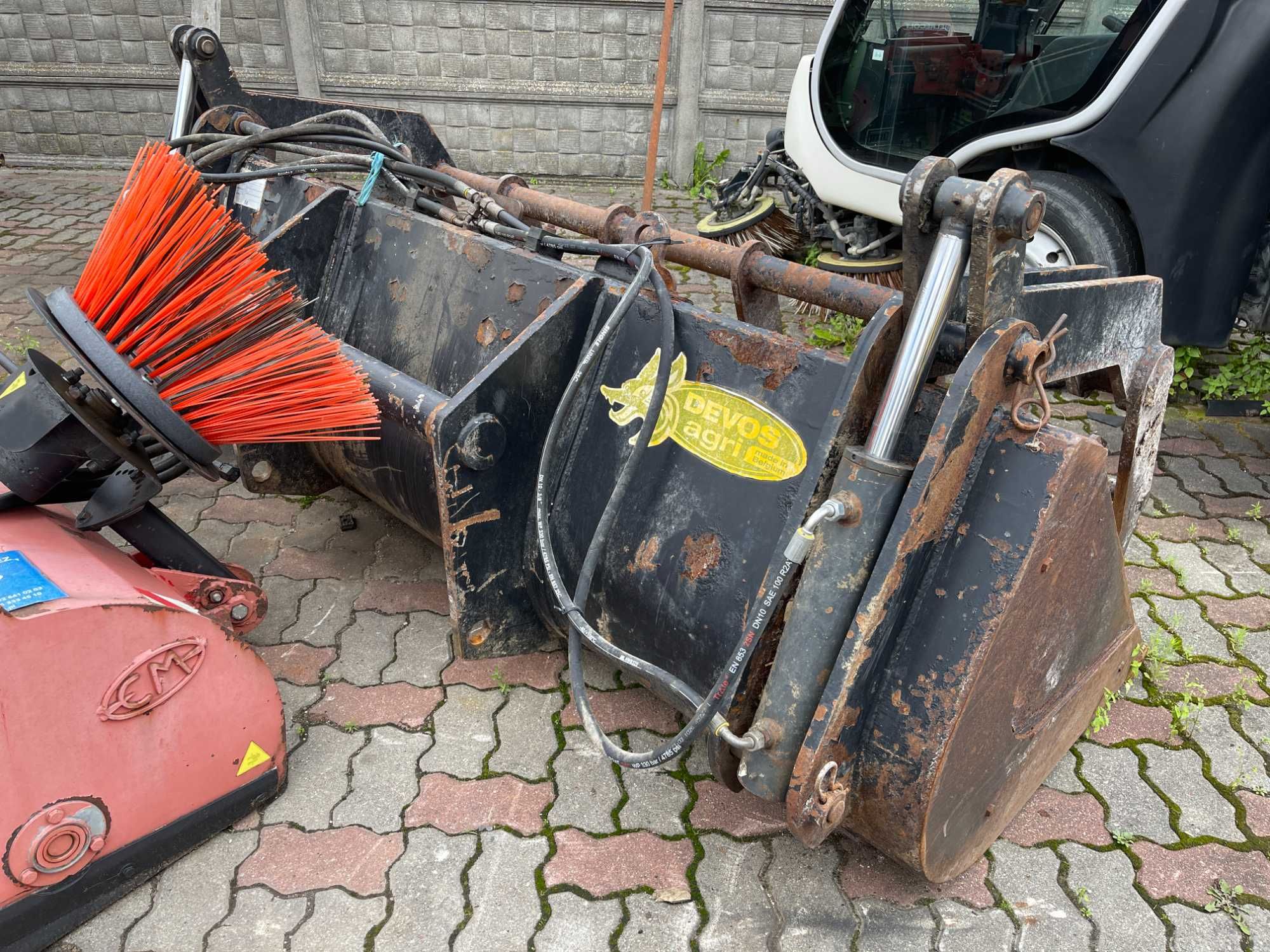 Łyżko krokodyl Manitou 2.30 szeroki ORYGINAŁ z Niemiec SOLIDNY Sprawny
