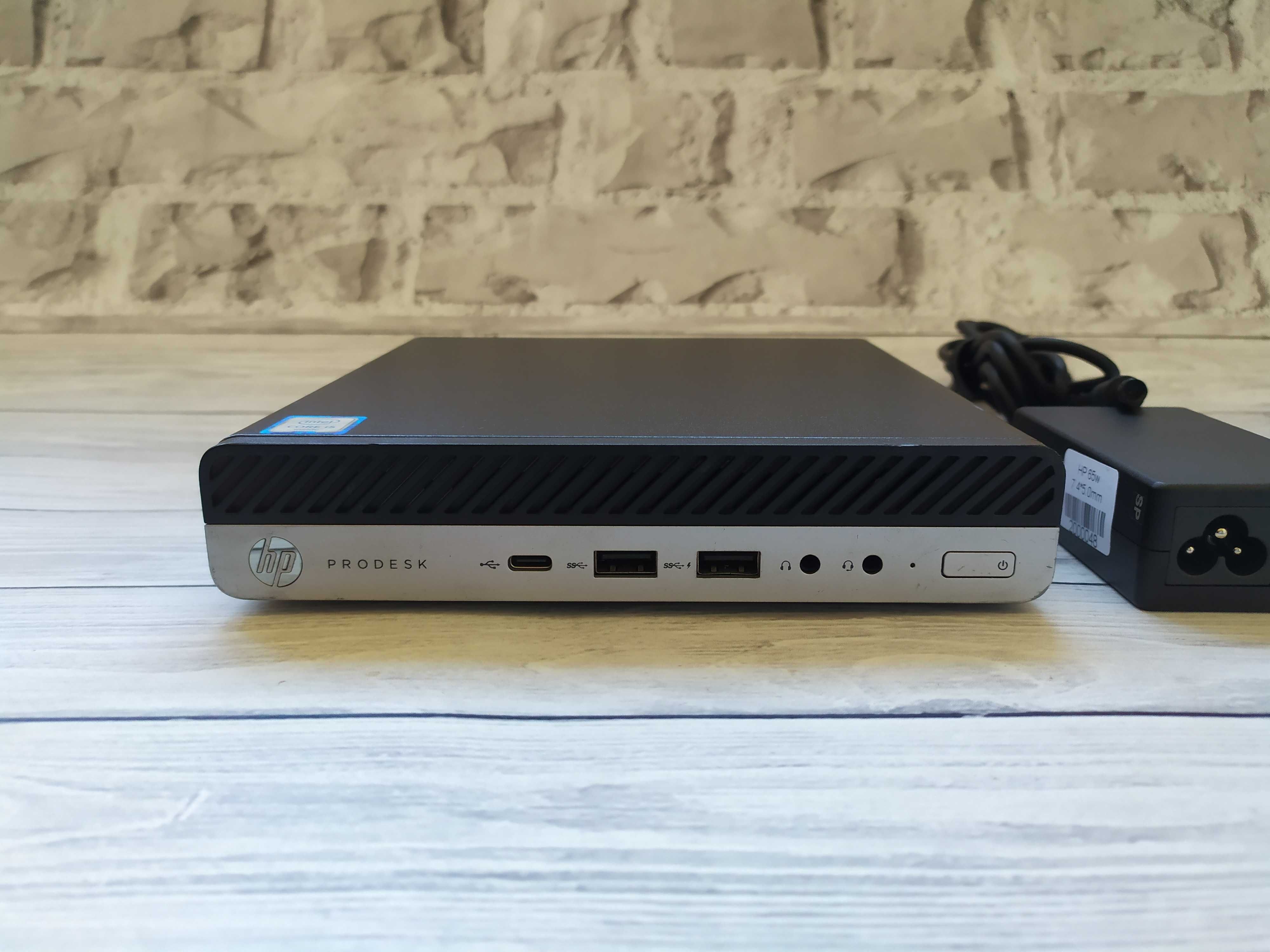 HP ProDesk 600 G3 Mini/i5-6500T/8GB DDR4/128GB SSD/Wi-Fi