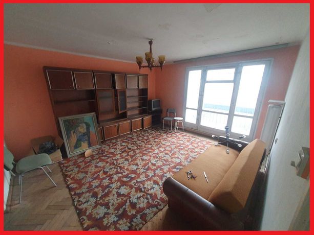 1 piętro, 46,96 m2 - 2 pokoje do remontu. Ulica Paderewskiego