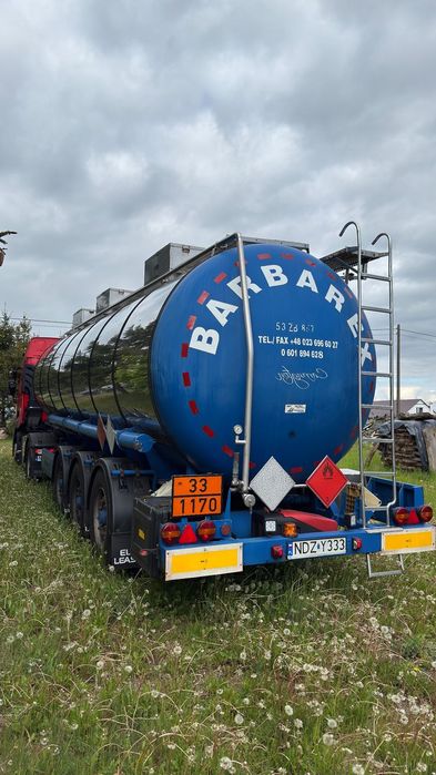 Vocol L4BH  Cysterna ADR klasa 3 kwasoodporna do alkoholu