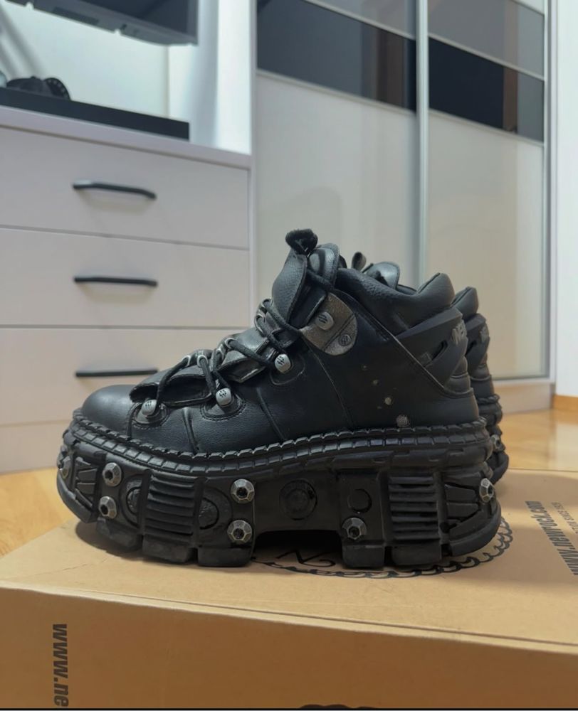 New Rock Tank Boots, 43-44 EU, массивная обувь