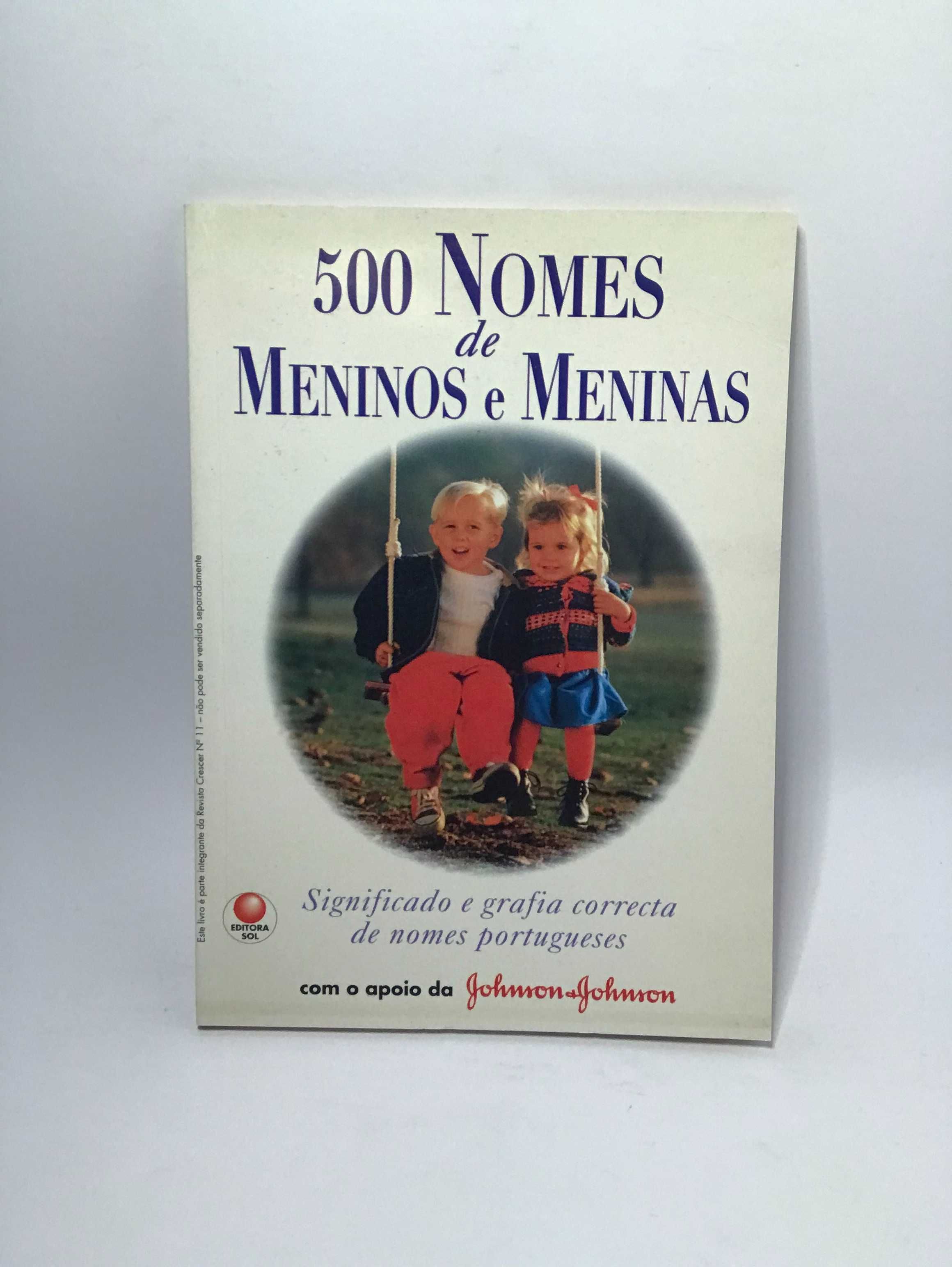 500 Nomes de Meninos e Meninas