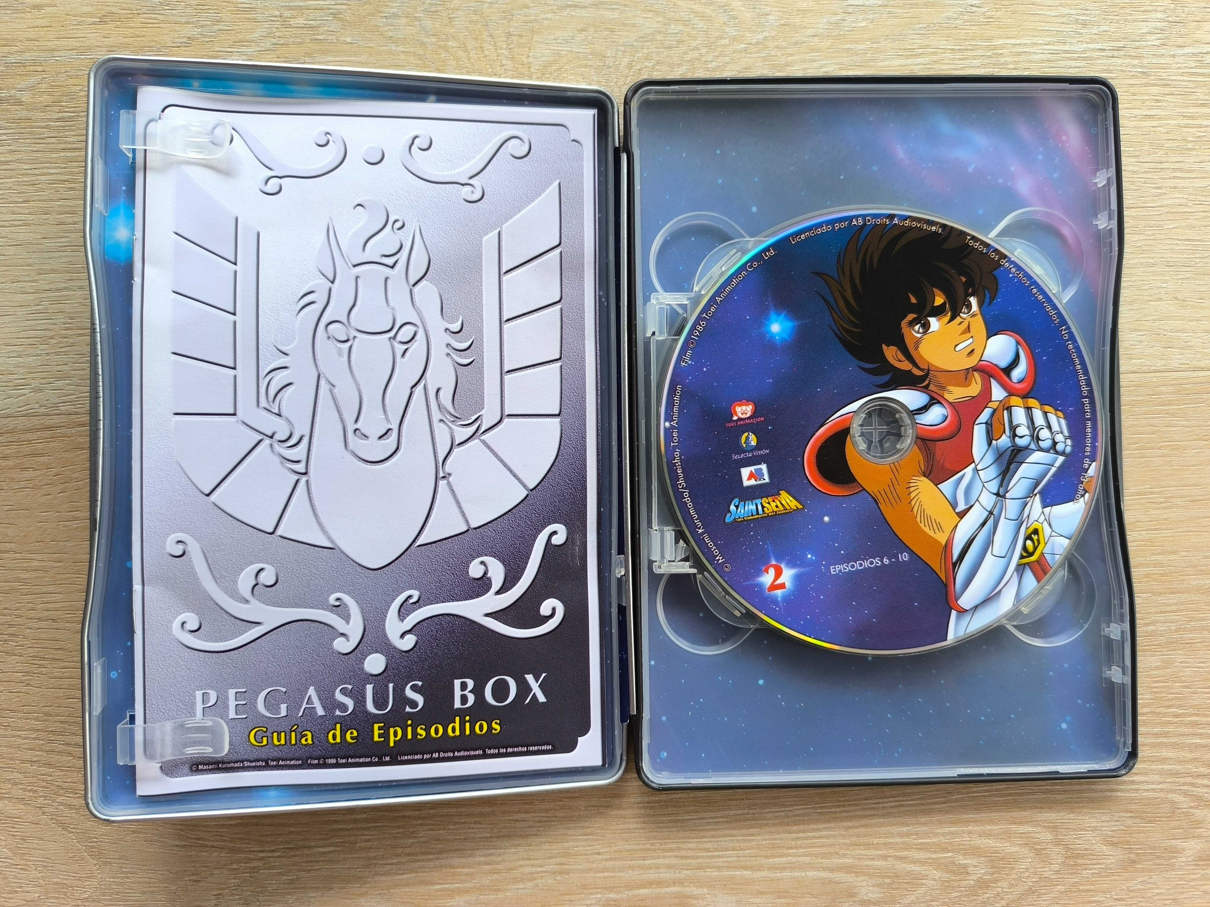 Saint Seiya (Rycerze Zodiaku) STEELBOOK - Pegasus Box (Odcinki 1 - 18)