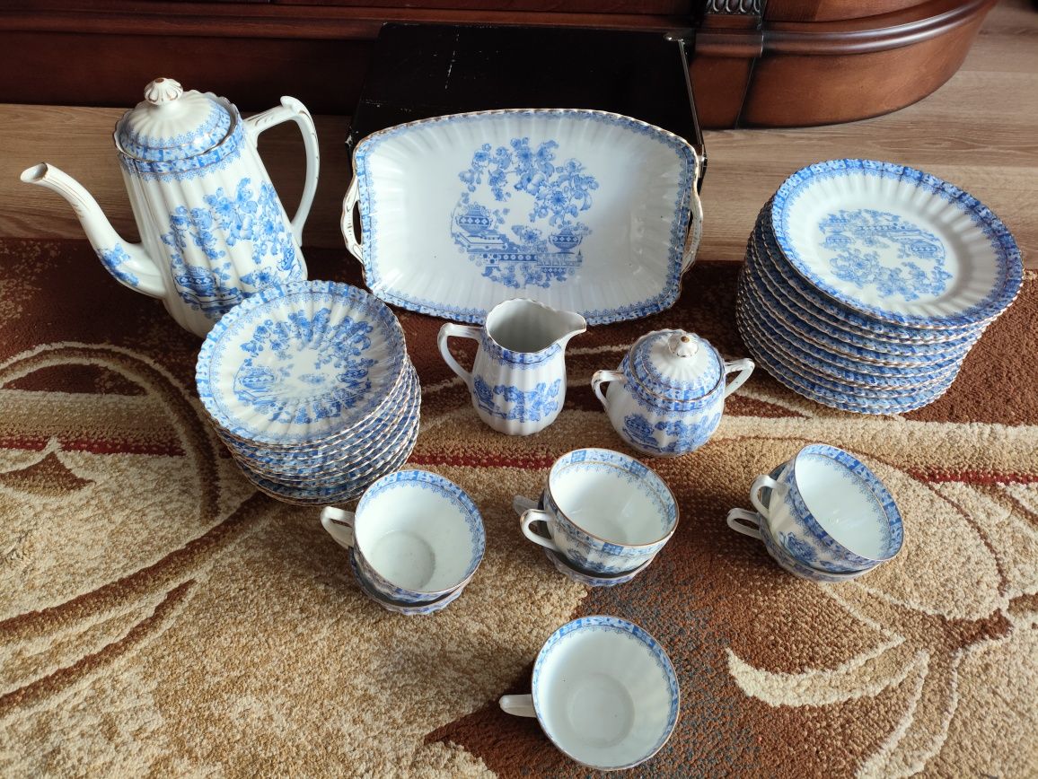 Porcelana Echt Tuppack China Blau Tiefenfurt