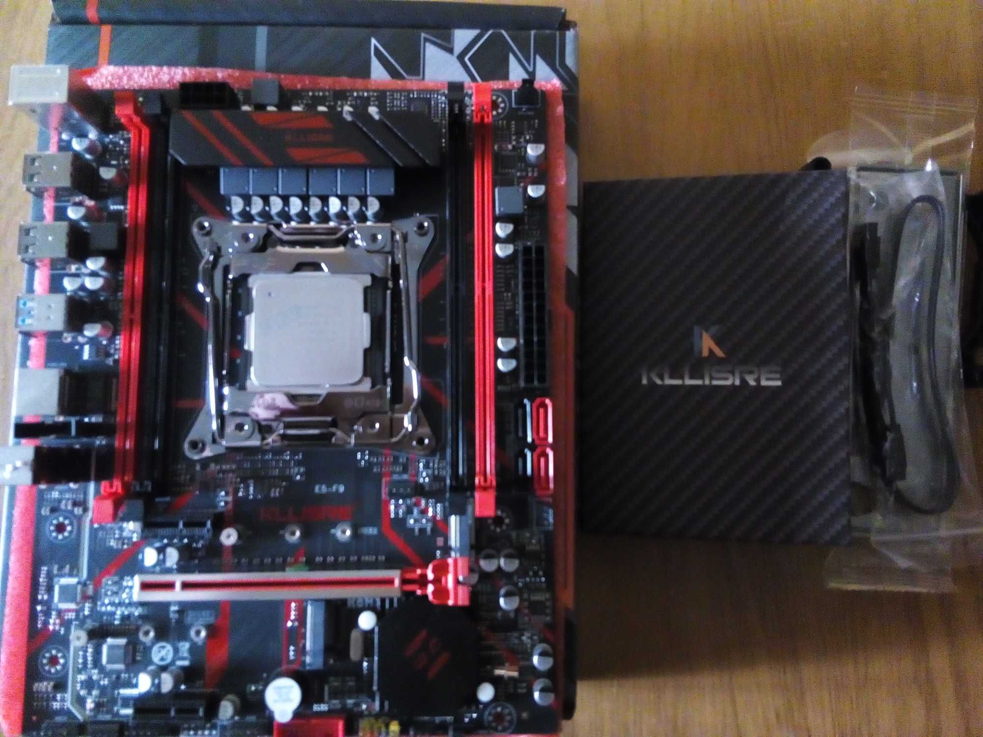 Комплект Kllisre Е5 F9 та процесор Xeon E5 2650 V4- 12 ядер 24 потоки