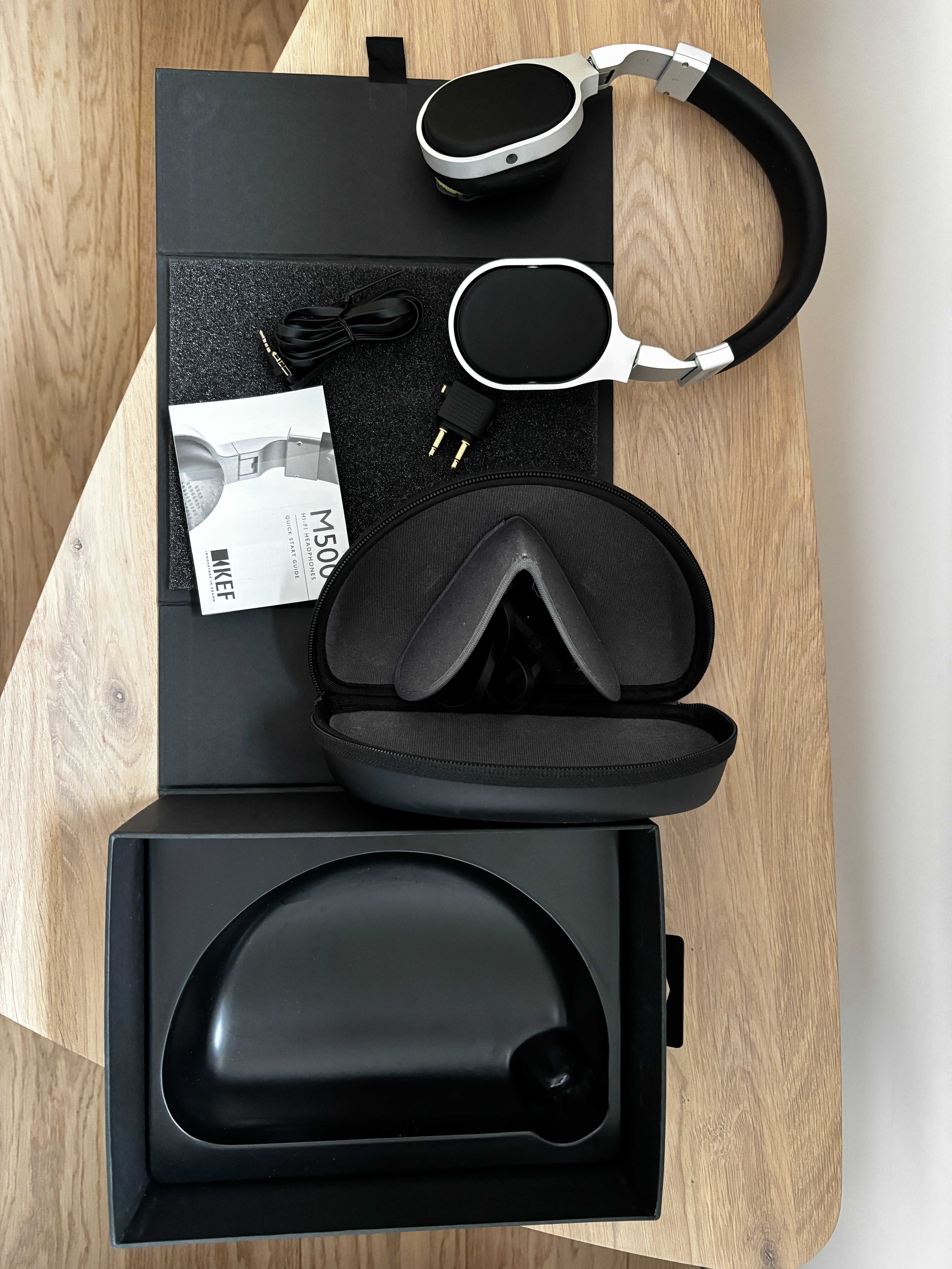 Słuchawki KEF M500 audiofilskie