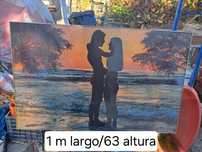 Quadro casal vintage