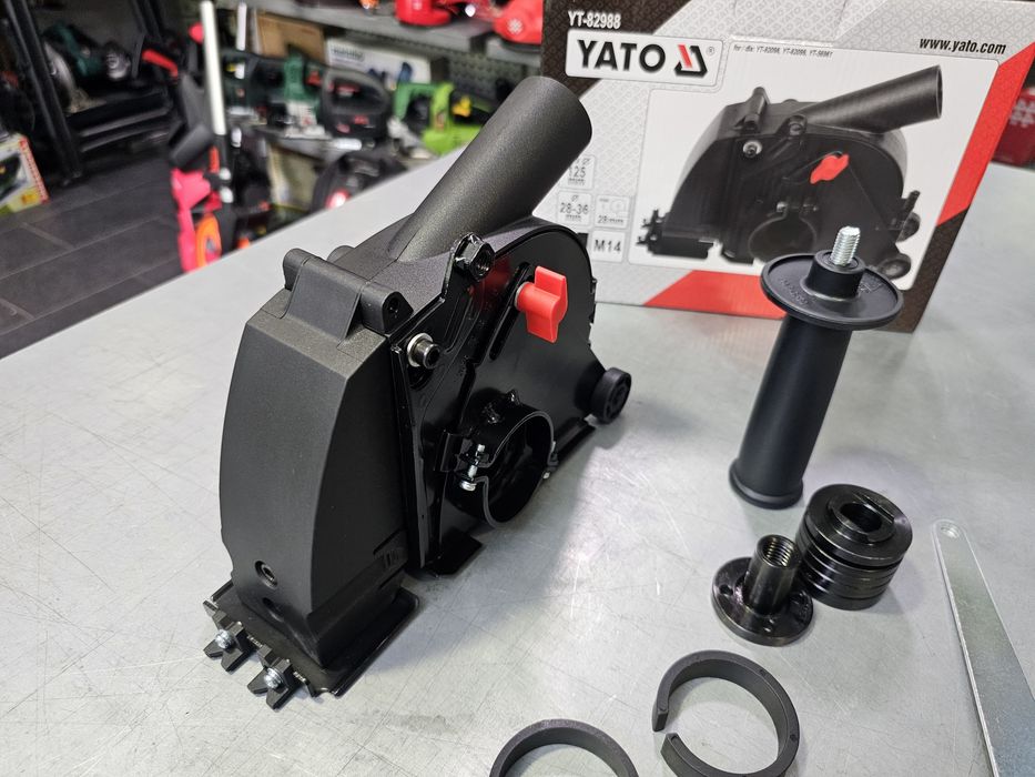 Насадка Кожух Штроборез для Болгарки  YATO +Пылеудаление